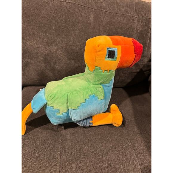Minecraft Rainbow Toucan Large 16" Plush - Picture 1 of 1